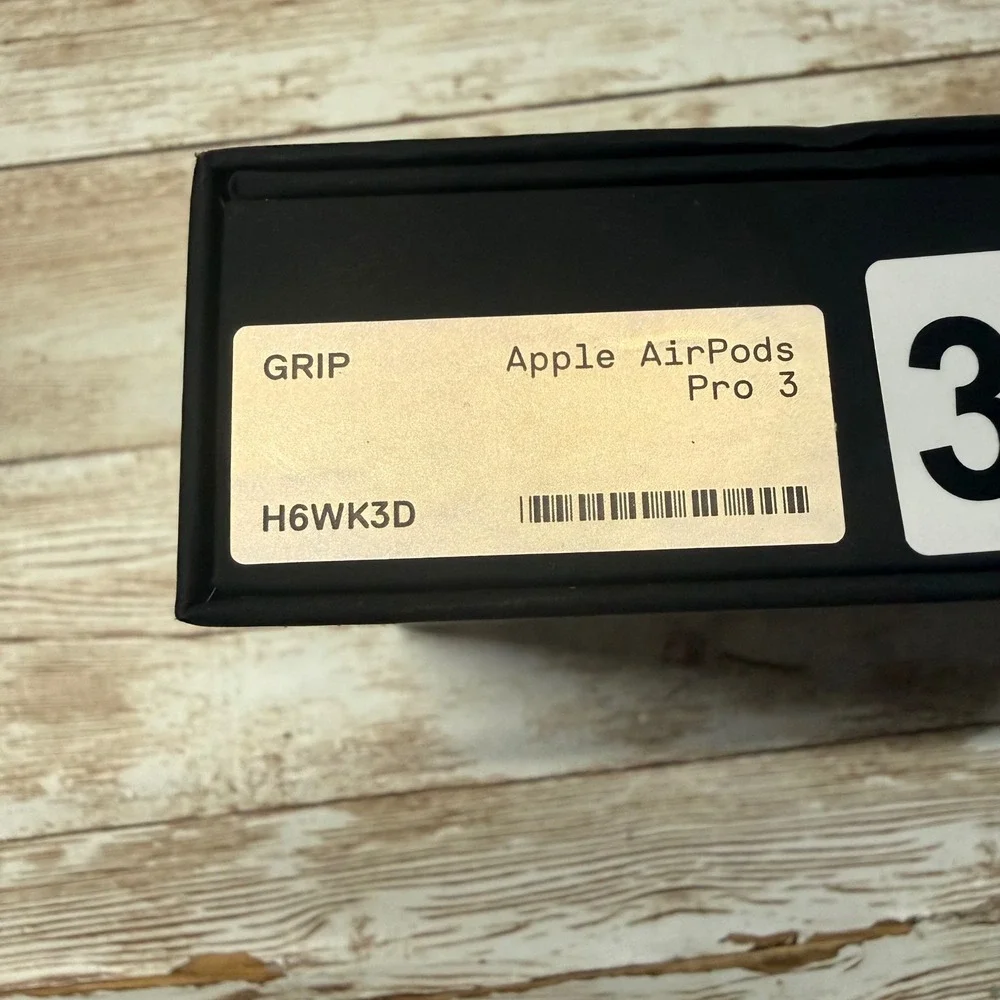 dbrand Grip Case Apple AirPods 3 Black Leather Protective Skin New Open Box